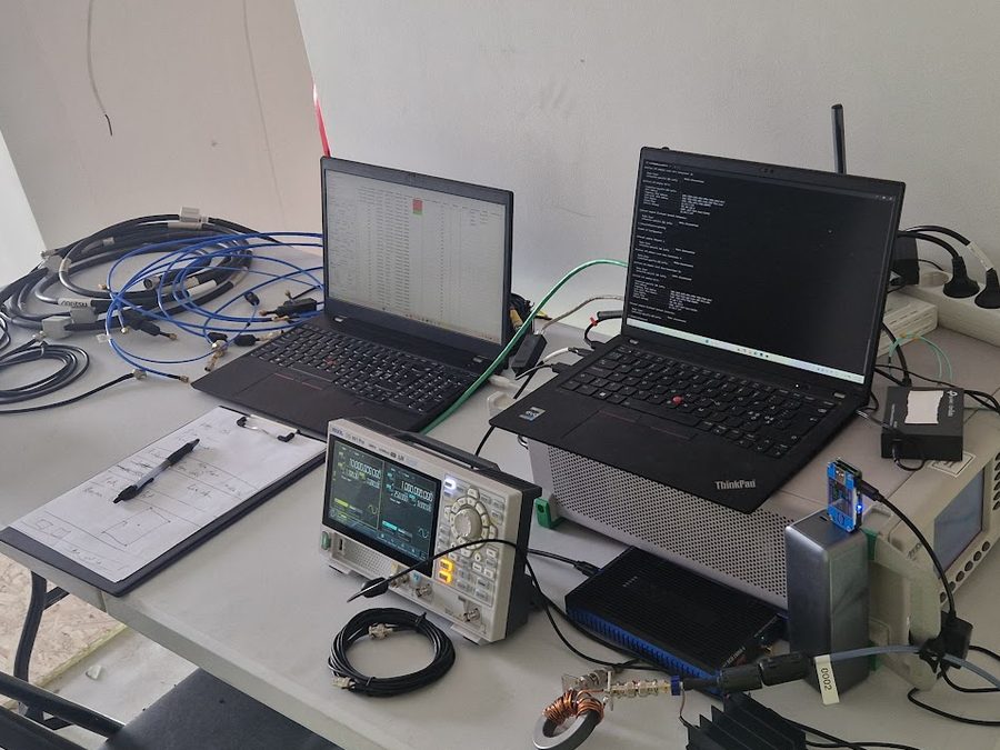 Instrument data acquisition setup
