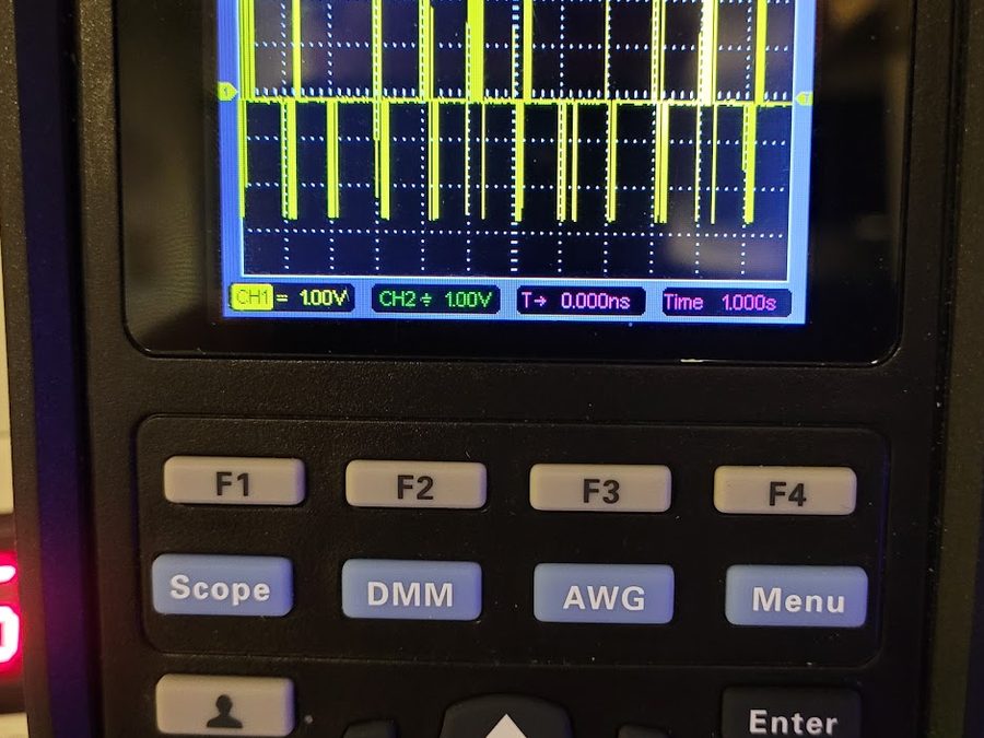 Portable oscilloscope